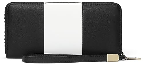 GOIACII Portefeuille Femme Grande Capacité Porte Carte Femmes Longue Porte Monnaie Porte-Cartes pour 36 Cartes