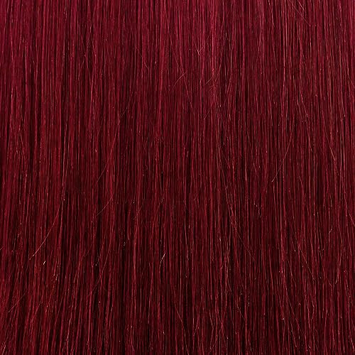 GLOBAL EXTEND® Invisible Tape I Hochwertiges Haar I Unauffällige Befestigung I Vielseitige Extensions I Schonende Anbringung I Wiederverwendbar (45 cm, weinrot)