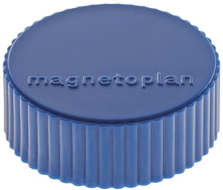 magnetoplan | Magnet DISCOFIX MAGNUM | Ø 34 mm | VE 50 Stk | dunkelblau