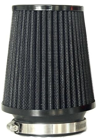 Viviance 76mm Filtre d’admission de voiture de course Sport - Noir