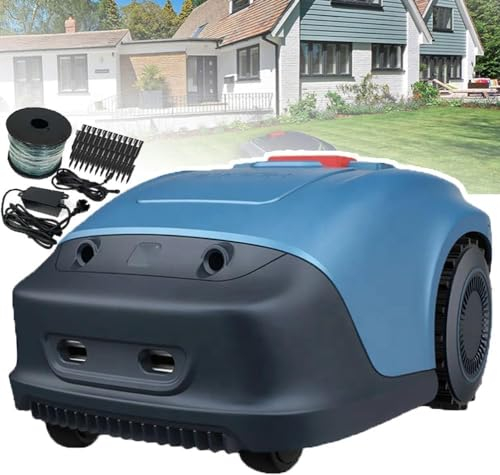 UdaCa Garden Lawn Mower Fully Automatic Lawn Robot, Garden Tools Wireless Robotic Lawn Mower with Path Planning, Protection Device/an-Ti-Theft