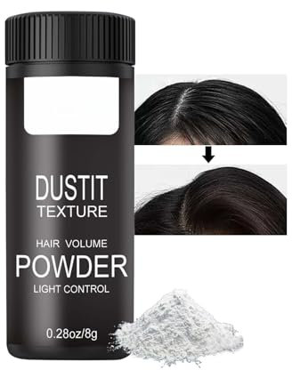 Volumen Puder Haare, Natürliche Haarpuder geeignet für jedes Haar, Langanhaltend Styling Powder mit Mattem Finish & Stabilität, Texture Powder Haarpulver für Männer & Frauen, Einfach Aufzutragen (8g)