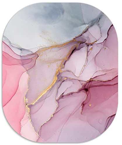 Mouse Mat Marble, Small Mouse Pad, Mini Rubber Mousemat Non-Slip, Rubber Mouse Pads Portable Washable Mousepads for Desktop Laptop Working Travel