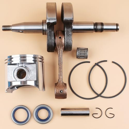 1 ensemble 50mm Kit de joint d'huile de Piston de vilebrequin for HUSQVARNA 365 371 372 362 pièces de moteur de tronçonneuse à gaz tronçonneuse à essence