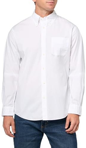 Brooks Brothers Men's Friday Shirt, Poplin End-on-end Friday Shirt, Poplin End-on-end (Pack of 1)