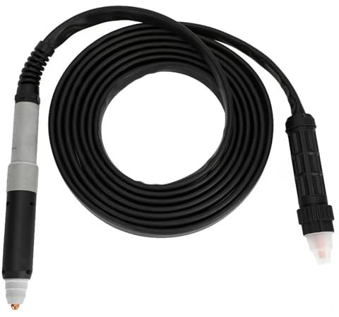 Plasmaschneider-Set CNC Non-HF Pi-lot Arc PTM80 Plasma-Geradschneidbrenner 80 A, verwendet von CUT80CNC und CUT70 6 m und 10 m(Customizable length)