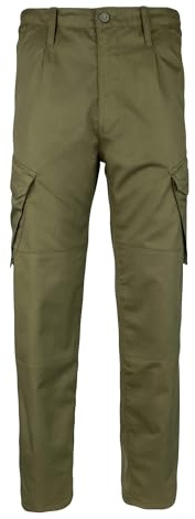 Viper TACTICAL PCS 95 Trousers – Green – 50 Waist – Tactical Pants for Men with Cargo Pockets, Reinforced Knees & Adjustable Waist – Ideal for Outdoor, Hiking & Hunting Use