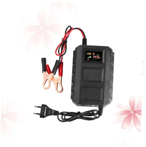 MAGICLULU caricabatteria per auto caricabatteria acido 12v Caricatore della batteria Automotive Black