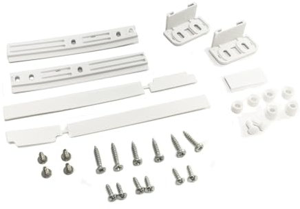 Kit de fixation (glissières) porte Frigo, Réfrigérateur, Congélateur - 481231028208