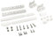 Kit de fixation (glissières) porte Frigo, Réfrigérateur, Congélateur - 481231028208