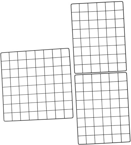 GLEAVI 3piezas Soporte De Rejilla De Alambre para Fotografías Decoración De Hogar Accesorio De Malla