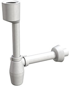 Bonomini 2126 cp40b0 Siphon für Urinal, weiß