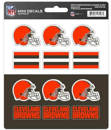 ProMark NFL Seattle Seahawks Aufkleber-Set, Mini, 12 Stück, Teamfarben, Einheitsgröße