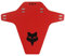 Fox Racing Front Mountain Bike Mudguard (Red/Logo)