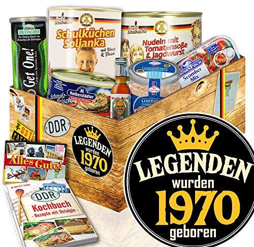 Legenden 1970 + Ossi Produkte + Geburtstag + DDR Produkte