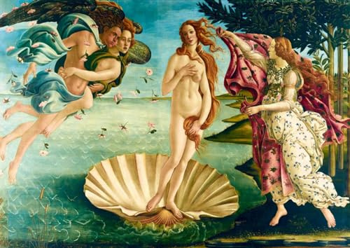 Botticelli - Die Geburt von V-Akten, 1485 - Puzzle aus 1000 Teilen