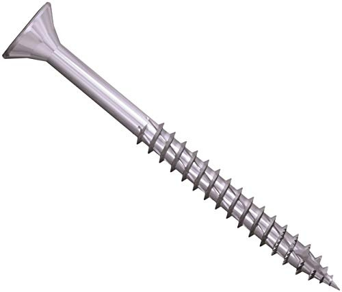 Jet-Fast Lot de 100 vis universelles 6,0 x 60 mm TX25 à filetage partiel Pro Inox