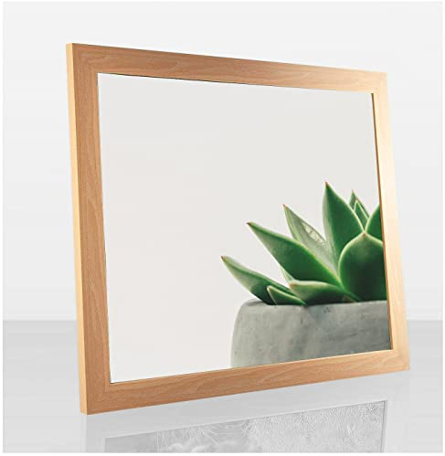 Bilderrahmen Diamond 40x70 cm Buche Dekor ideal für Diamond Painting mit 1 mm klarem Kunstglas