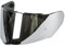 Viviance Visiera Casco Integrale Moto Visiera Casco Motocross Visiera Occhiali Lente compatibile con FF800 FF320 FF328 FF353 - Argento