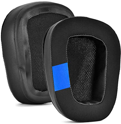 XBERSTAR G633 G933 G935 Kopfhörer-Ohrpolster, kompatibel mit Logitech G633 G933 G933 G935 Kopfhörern (schwarz)