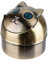 Windaschenbecher Cat Kippaschenbecher Aschenbecher Katze für Innen und Außen Metall Windascher Klappaschenbecher Kippascher (Fina)