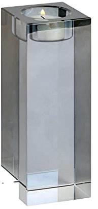 Lambert [A1] Goniaki Teelichthalter Kristall, obsi.H16 cm,D6 cm