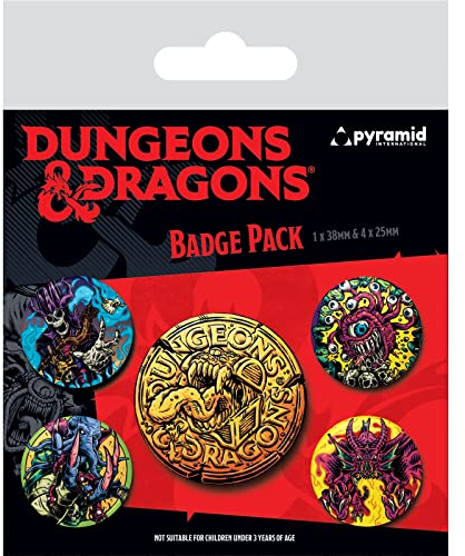 Pyramid International bp80800 Abzeichen-Set, mehrfarbig, Einheitsgröße