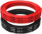 YUNIQUE GREEN-CLEAN-POWER - Cavo Silicone 10 AWG 5m Flessibile | Conducibilità Superiore con Filo di Rame Stagnato | Resistente alle Alte Temperature, Rosso, Silicone