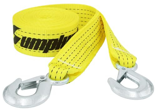 ATV-Abschleppgurt mit Haken, 6 m, 4535 kg, robust, mit Haken, 5,1 cm x 6,1 m, Nylon-Abschleppseile für LKW, Fahrzeuge, Abschleppzubehör, Abschleppkabel für LKW, Boot, Straßenrand, Notfallauto-Set