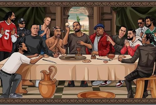 The Last Supper of Hip Hop - Poster - Größe 61x91,5 cm