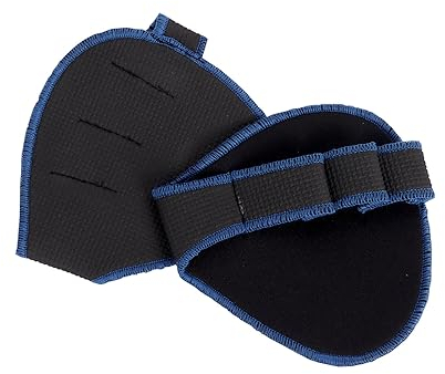Lollanda Fitness Griffpolster Griffpads für Klimmzüge,Fitness Handschuhe Krafttraining Grip für Bodybuilding, Radsport und Gym,Sporthandschuhe für Damen und Herren (Blau)