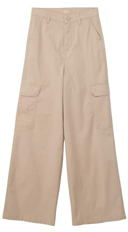 s.Oliver Loose: Wide-Leg-Pants im Cargo-Stil