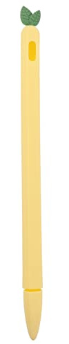 Housoutil 2St Stylus-Hülle Schutzhülle für Stift Stylus-Stiftabdeckung aus Silikon schreiblernbleistift Stylus-Stifthülle Karotte Stiftschutz Handschrift Mäppchen Freihandstift Etui