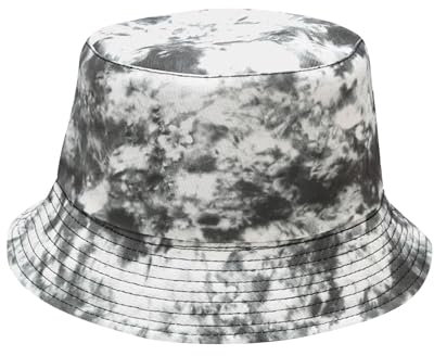 SRZYMJ Fischerhut Bucket Hat Herren Damen Bunt,Sonnenhut Sommerhut Bestickte Fischerhüte,Blumendruck Früchte Druck Mütze,Freizeithut Anglerhut Unisex Hüte Weiß
