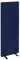 DeeDuud Raumtrenner 61 x 168 cm, Mobile Akustik Trennwand PET Raumteiler mit 4 universellen Rädern für Wohnzimmer Büro Restaurant (Blau)
