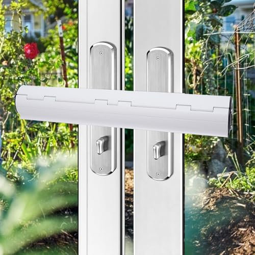 KBIBCK Patio Door Security Lock, French Door Double Handle Lock, Patio French Door LockDouble Door, 33cm FrenchDoor Security Locks for Conservatory Doors, Door HandleLock for FrenchDouble Doors
