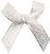 FONDOTIN 100st Geschenkdekor Bownots Hochzeitsbögen Stuhlschleifen Bänder Beugen Riesenbogen Fürs Auto Schleifen Zum Einwickeln Ziehen Große Bogendekoration Schleifen Wickeln Silver