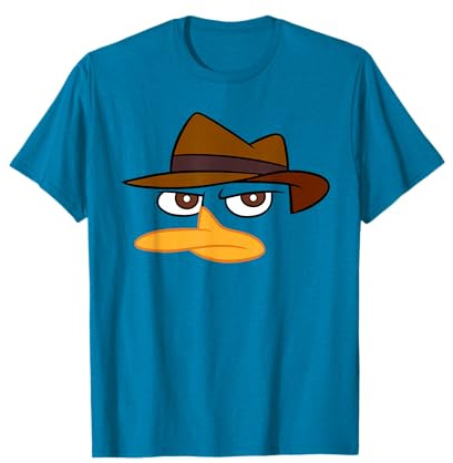 Disney Phineas and Ferb Big Face Perry the Platypus Costume T-Shirt