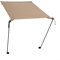 Fauhapyway Silla plegable de camping al aire libre Cubierta de sombra con bolsa de almacenamiento Impermeable Protección solar Refugio para playa al aire libre Camping sillas (amarillo)