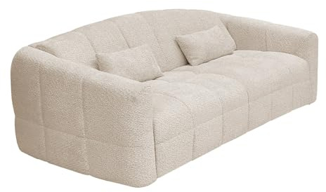 Vente-unique - Schlafsofa 4 Retuna - Polyester - beige