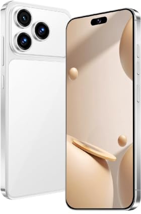 DEMANN GMBH Handy ohne Vertrag, Unterstützung für 4G Network, 3GB RAM + 16GB ROM, TF-Karte erweiterter Speicher 256GB, Dual-Kamera, Dual-SIM, 4-Kern-Chip, 6,6-Zoll-Bildschirm, (silver97)