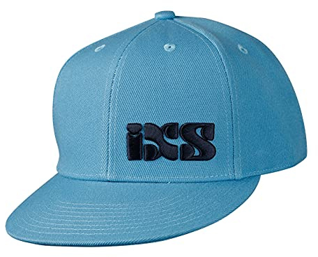 IXS Basic Cap Light Blue One Size Casual, Erwachsene, Unisex, Schwarz, Einheitsgröße