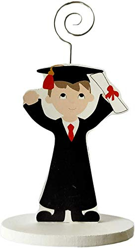 Disok – Set di 20 mollette portafoto in legno, per laurea e regali per bambini