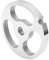 #12 Stainless Steel Meat Grinder Plate Discs Blades for FGA Food Chopper and Hobart, LEM, Cabelas, Weston, MTN Meat Grinders,Cutting Disks Heavy Duty