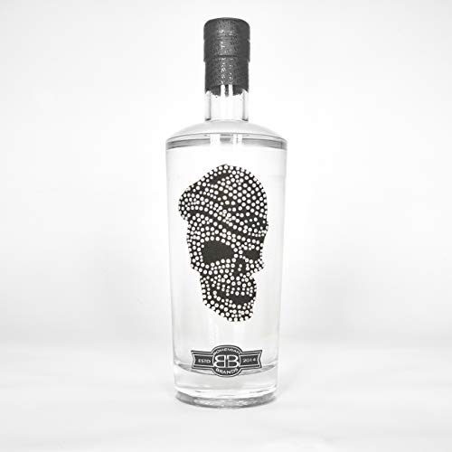 Rude Boy Vodka Gifts for Men & Women by Bohemian Brands, Novelty Rude boy Birthday Alcohol with Crystal Skull, Distilled 5 Times for a Superior Ska Taste, 70cl