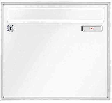 RENZ/Schattenfuge/Unterputz-Briefkastenanlage Einbau-Briefkasten/RAL-Farbe 9007 Volumen 12 L/Dein-Briefkasten.de