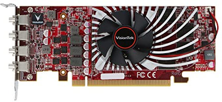 VisionTek AMD Radeon RX 550 - Scheda grafica GDDR5 da 2 GB