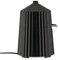 Alessi Plissé MDL07 B - Spremiagrumi Elettrico di Design, in Resina Termoplastica, Spina Europea, 80 W, Nero