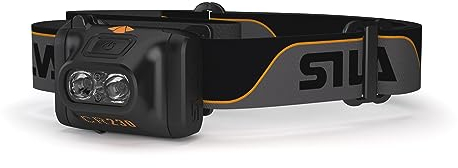 Silva Head Torch Battery Powered - CR230 Professional - 230 Lumen & 2 Brightness Levels - 2X LED Headlight - Adult & Kids Head Torch - Water Resistant Head Lamp IPX5
