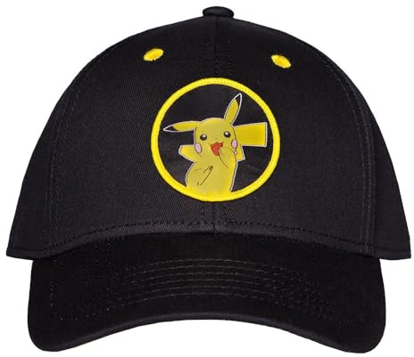 Difuzed Pokemon Baseball Cap, Black, Single Unisex, Black
